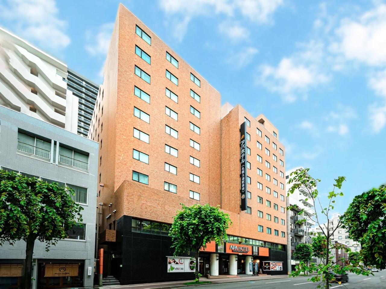 Apa Hotel Sapporo Odori Ekimae Minami Exterior foto